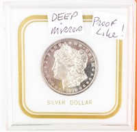 Coin 1879-S Morgan Silver Dollar DMPL Prooflike