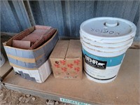 Lamosa Clay Floor Tile- 2 boxes w/ Morter