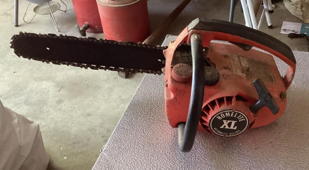 Homelite XL chainsaw