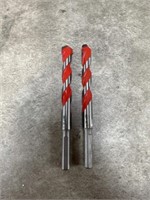 Milwaukee 9/16 Drill Bits, Lot of 2, New but Open
