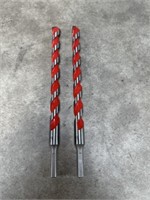 Milwaukee 3/4 Drill Bits, New but Open, Lot of 2