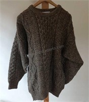 Men's Irish Wool Sweater by Clasical Culture by