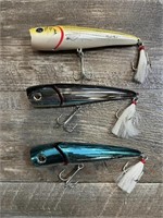 (3) 5" Knuckle-Head Lures