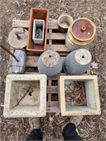 Assortment of Garden Pots & Tools