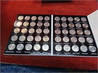 State Quarters Book. US Coins (50).