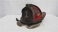 Vintage Leather American Heritage Fire Helmet
