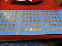 1941-1975 Blue book Lincoln Cents. US coins.