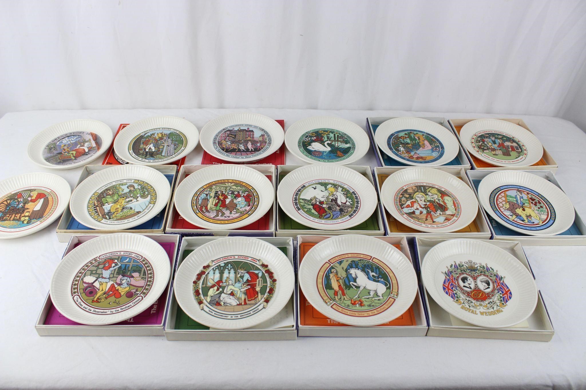 15 Wedgwood "Children's Stories" Collector Plates