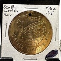 1962 SEATTLE WORLD'S FAIR TOKEN