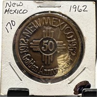 1962 GOLDEN ANNIVERSARY BRONZE MEDAL
