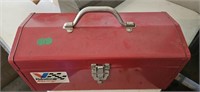 Red Metal Tool Box