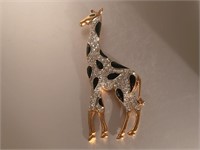 5" Gorgeous giraffe brooch