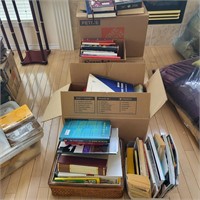 M159 Five plus boxes of Books