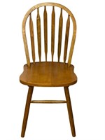 Wooden Round Back Dining Room Chair