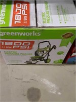 Greenworks 1800psi electric pressure washer