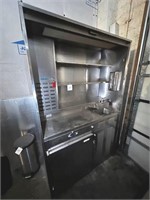 Stainless surgical cabinet