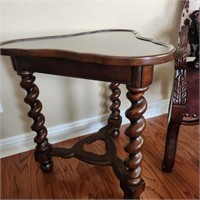 Modern Spiral Leg Lamp Table