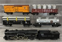 5Pc American Flyer Steam Freight