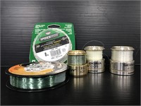 Collection of fishing line