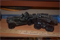 Avon Bottles (Stagecoach and Car)