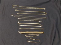 10K & 14K GOLD BRACELETS & NECKLACES