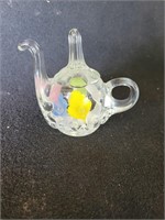 Joe St Clair Teapot Ring Holder Paperweight