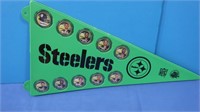 Steelers Coin Collection on Pennant