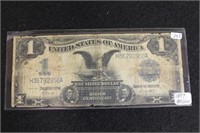1899 $1 SILVER CERTIFICATE LARGE EAGLE WITH