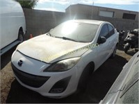 2010 Mazda Mazda3 JM1BL1S57A1222514 White