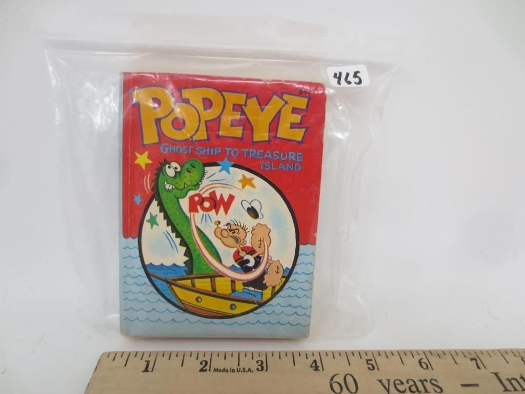 1967 Popeye Big Little Book, Ghost ship to