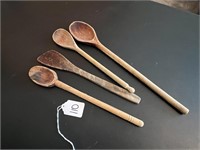 Vtg Wooden Spoons