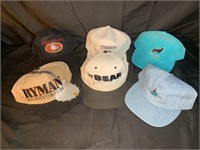 6 Various New & Like New Baseball Caps