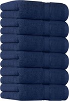 Casa Copenhagen Hand Towel 6Pcs Set Dark Blue