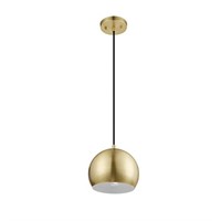 Globe Electric 60617 1-Light Pendant Light, Matte