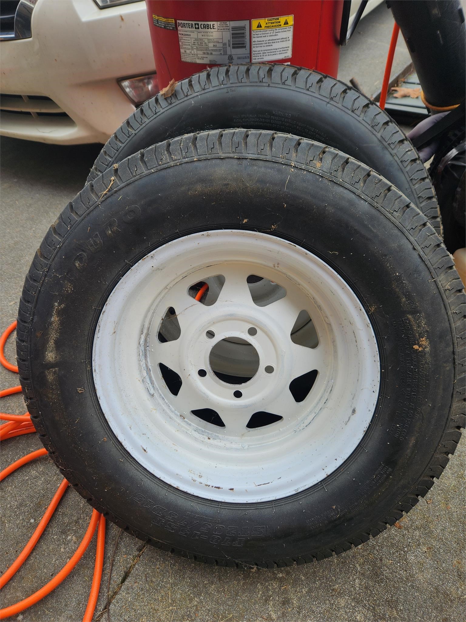 2X Duro Tires with rims 205 75 15