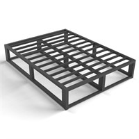 Bilily 10 Inch King Bed Frame with Steel Slat Sup
