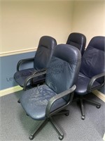 4 office chairs