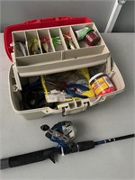 Plano Tackle Box Full-Spincast Rod and Reel