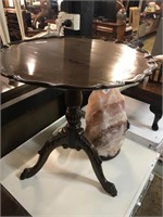 CHIPPENDALE MAHOGANY WINE TABLE
