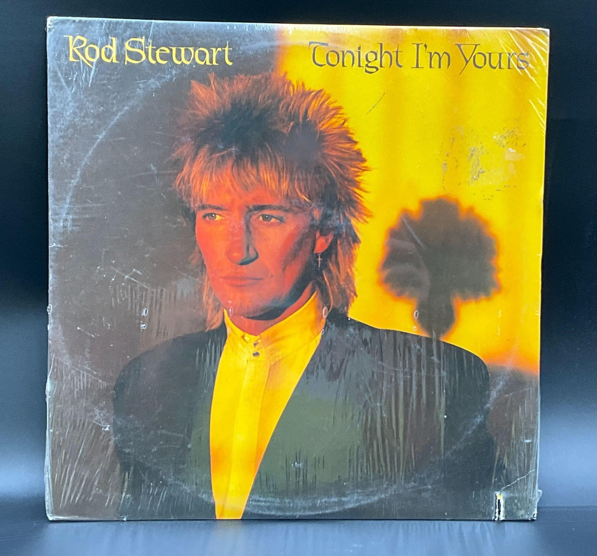 Sealed 1981 Rod Stewart "Tonight I'm Yours" LP