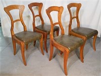 Set of 4 Biedermeier Side Chairs