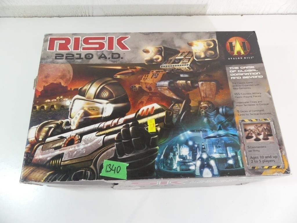Risk 2210 AD Board Game Avalon Hill
