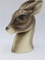 MCM Royal Copley Roe / Deer Head Vase Planter