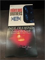 Righteous Brothers & Neil Diamond Vinyl Lot