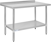 Stainless Steel Table for Prep & Work, 30"x48"..