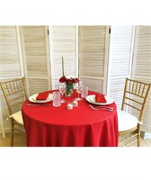$82 fani 8 Pack Round Polyester Tablecloth