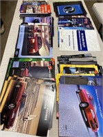 Box Lot Various Ford Dealership Brochures,