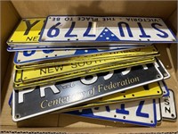 22 x Various Number Plates
