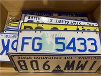 20 x Various Number Plates