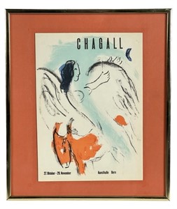 Marc Chagall Kunsthalle Bern 1959 Lithograph